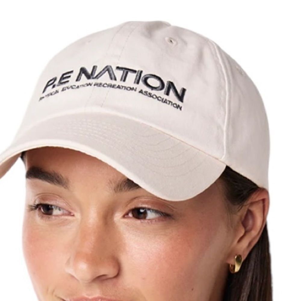 P.E. Nation HOMAGE CAP in blush NWT